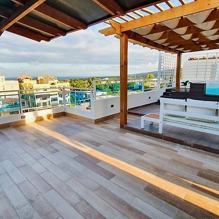 Apart. Bbq, Jacuzzi Y Vista Al Mar, 4Hb/Ac. Apartment Barahona Bagian luar foto